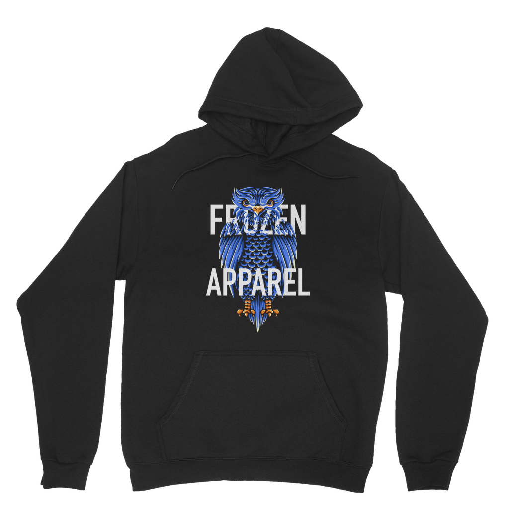 Frozen Owl Classic Adult Hoodie - FROZEN APPAREL
