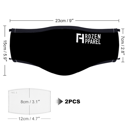 Frozen Apparel Face Mask (with filters) - Frozen Apparel